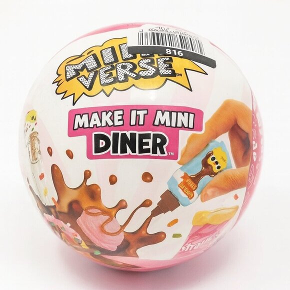 None Other - Make It Mini Diner Toy – Unopened, New in Box